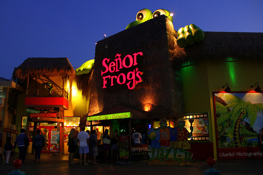 Spring Break Club Scene: Señor Frogs – Experience the Real Thing ...